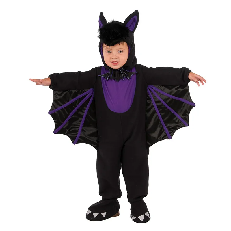 Anime Cosplay Toddler - 2025 Halloween Children's Vampire Bat Costume