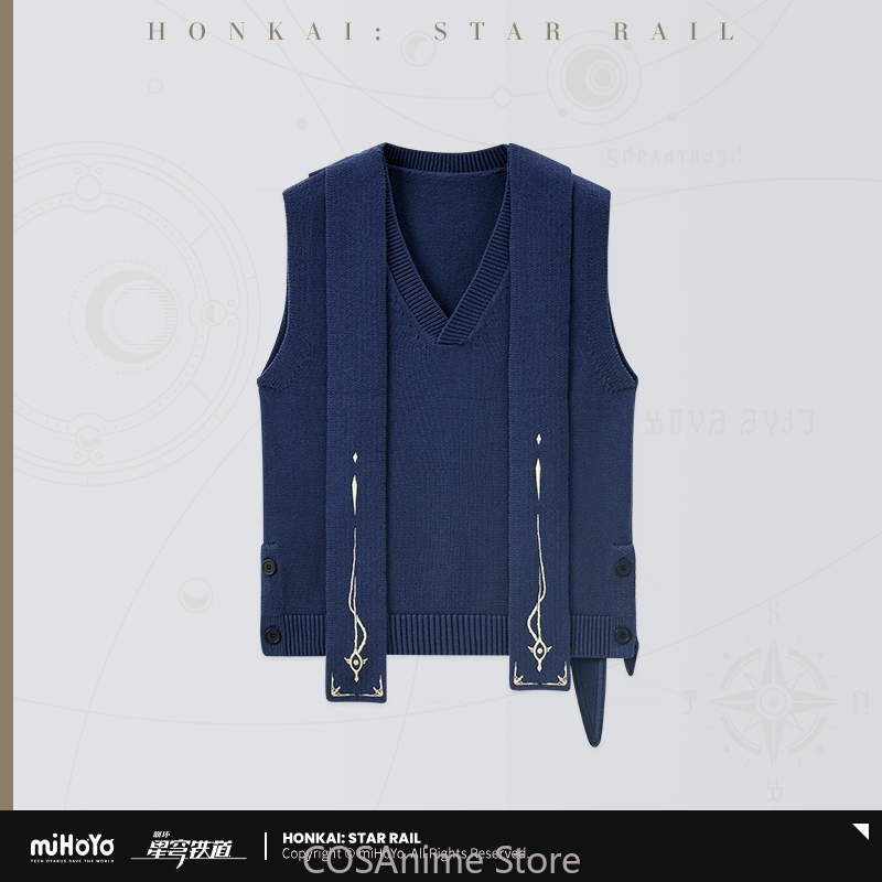 Anime Cosplay Series - Official Original Sunday Vest Game Honkai