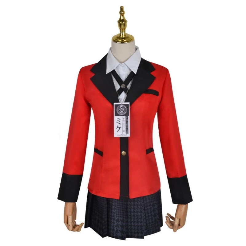 Anime Cosplay Yumeko - 2025 Cheating Allowed Kakegurui Jabami Yumeko