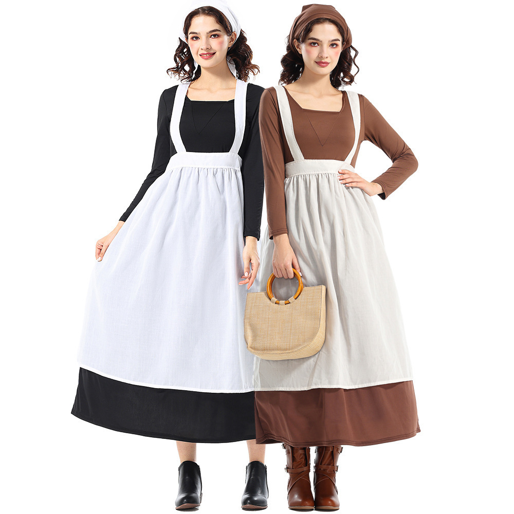 Anime Cosplay Shop - Halloween Costume: European Farm Girl Dress