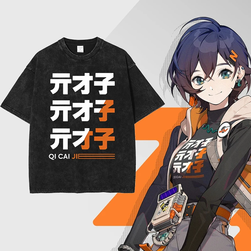 Anime Cosplay Shop - Zenless Zone Zero T-Shirt Anime Vintage