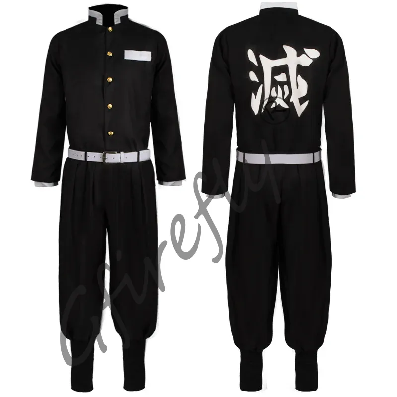 Kamado Tanjirou Cosplay Costum - Anime Cosplay With Mask ulasan dan harga