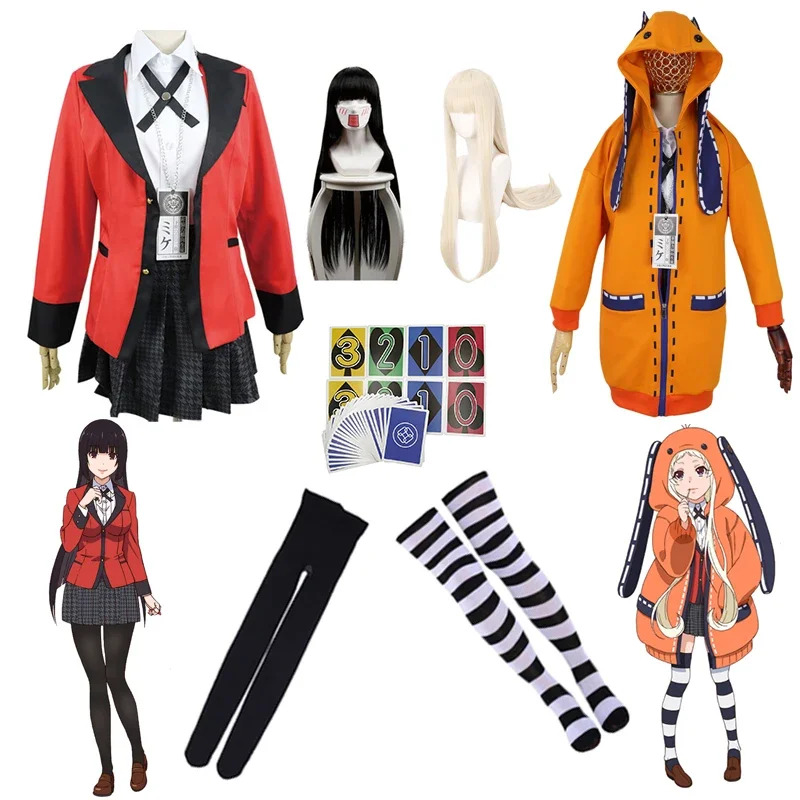 2026 Kakegurui Jabami Yumeko Y - Anime Cosplay Yumeko ulasan dan harga