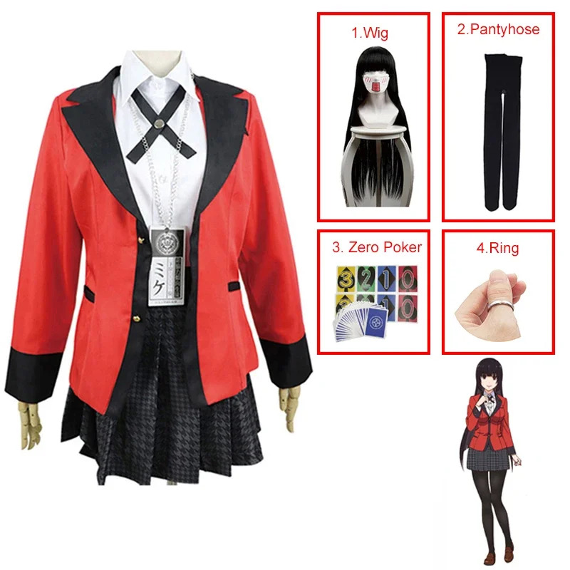 2026 Kakegurui Jabami Yumeko Y - Anime Cosplay Yumeko ulasan dan harga