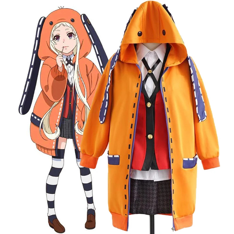 Anime Kakegurui Yomozuki Runa  - Anime Cosplay Yumeko ulasan dan harga