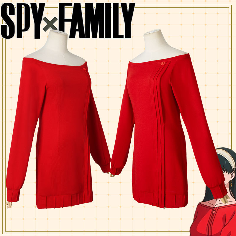Spy x Family Yor Forger Cospla - Anime Cosplay Yor Forger ulasan dan harga