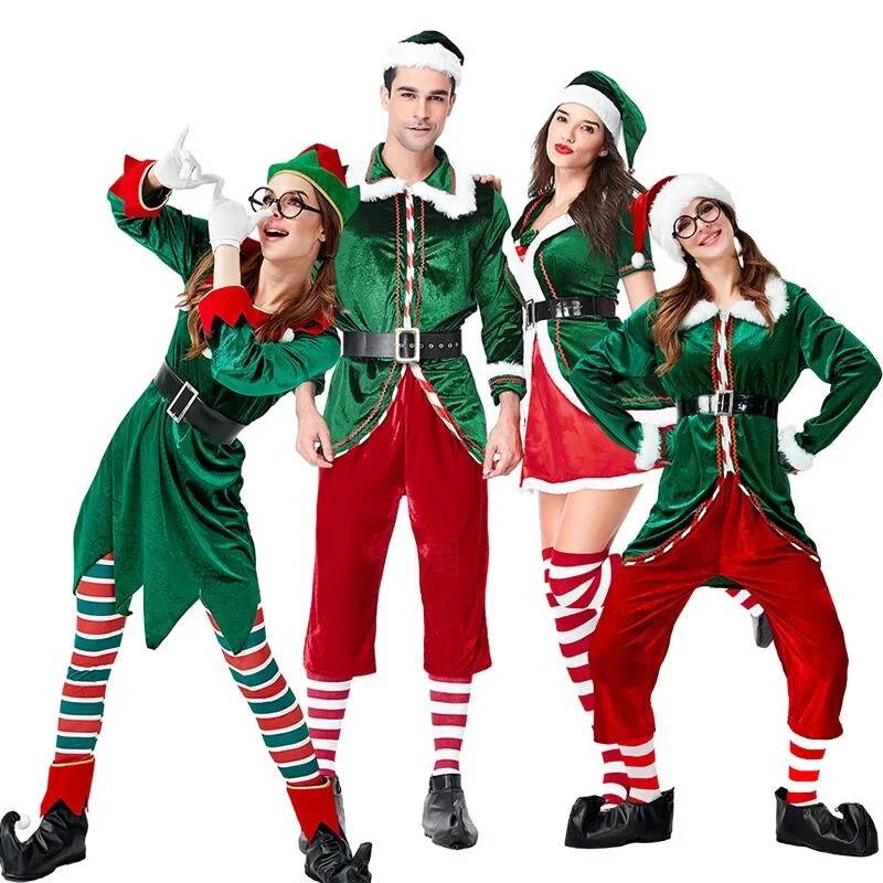 Santa Claus Cosplay Costume Ch - Anime Cosplay Couple ulasan dan harga