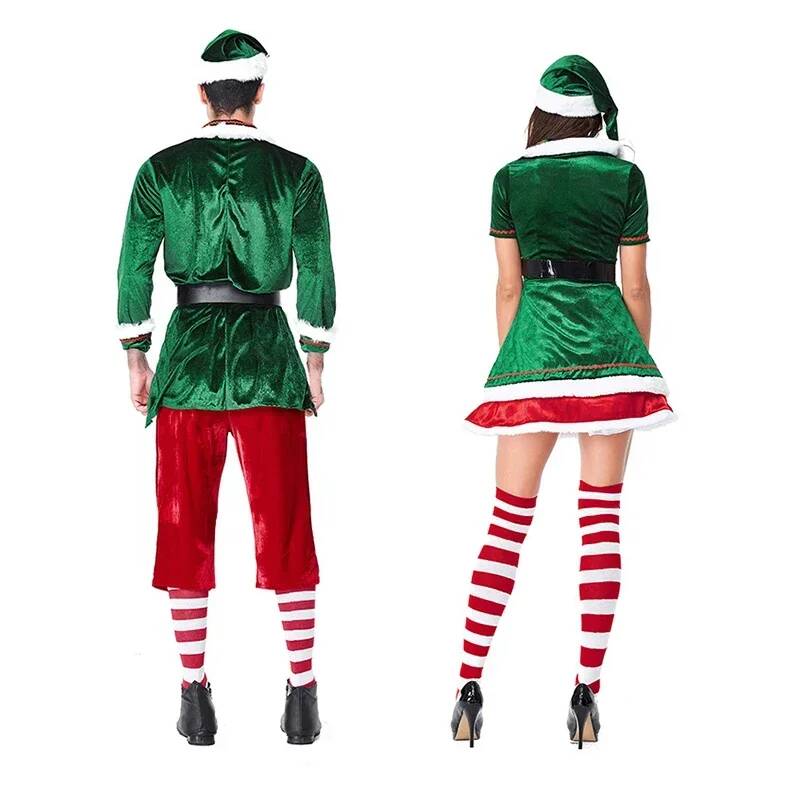 Santa Claus Cosplay Costume Ch - Anime Cosplay Couple ulasan dan harga