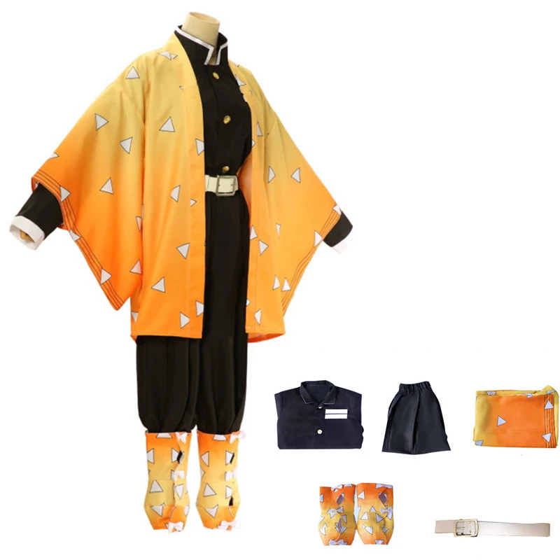 2026 Anime Devil Hunter Agatsu - Cosplay Anime Zenitsu ulasan dan harga