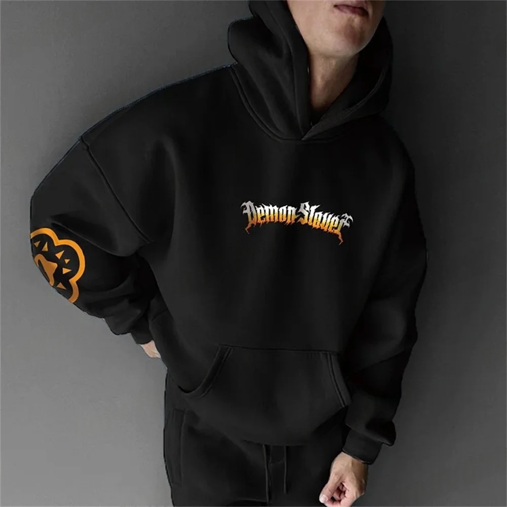 Demon Slayer Men's Hoodie Swea - Cosplay Anime Zenitsu ulasan dan harga