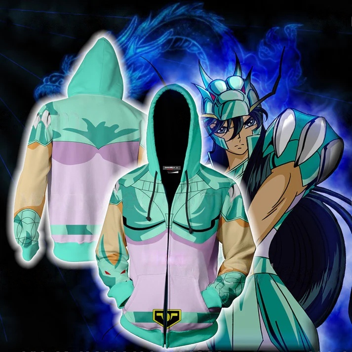Anime Saint Seiya 3D Print Hoo - Anime Cosplay Shop ulasan dan harga