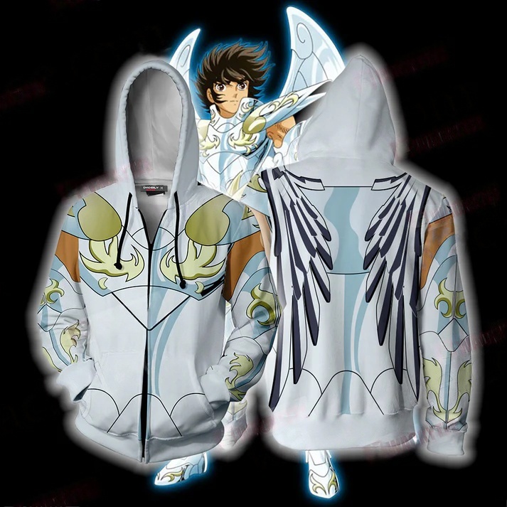 Anime Saint Seiya 3D Print Hoo - Anime Cosplay Shop ulasan dan harga