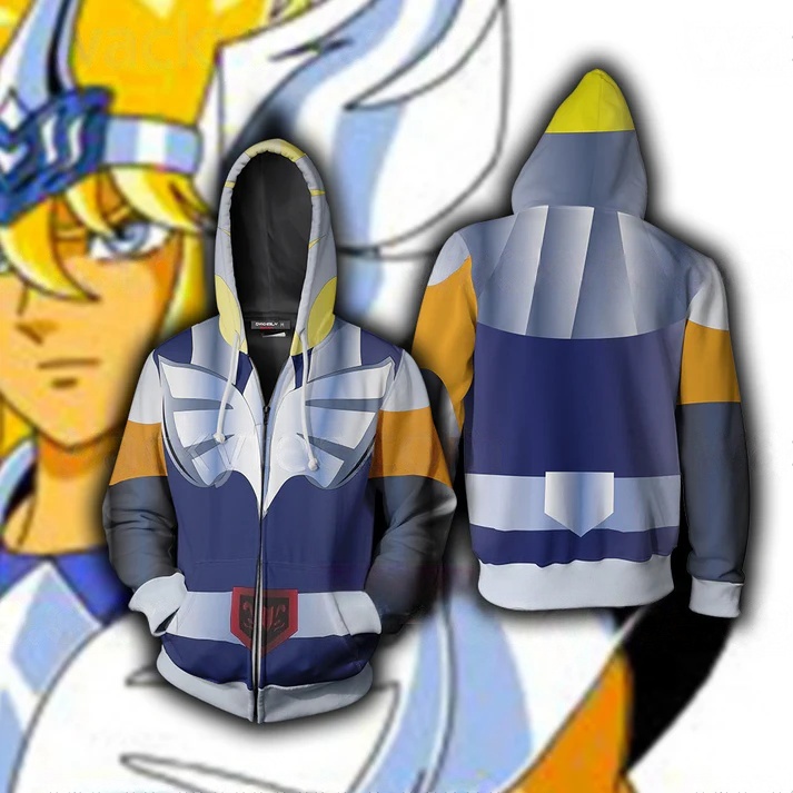 Anime Saint Seiya 3D Print Hoo - Anime Cosplay Shop ulasan dan harga