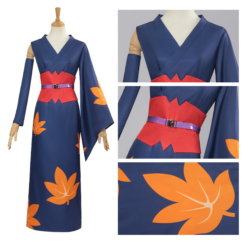 Anime Gintama Tsukuyo Cosplay  - Anime Cosplay With Mask ulasan dan harga