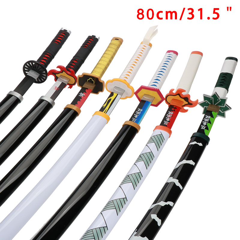 80cm/31.5in Katana Handmade Sw - Cosplay Anime Zenitsu ulasan dan harga