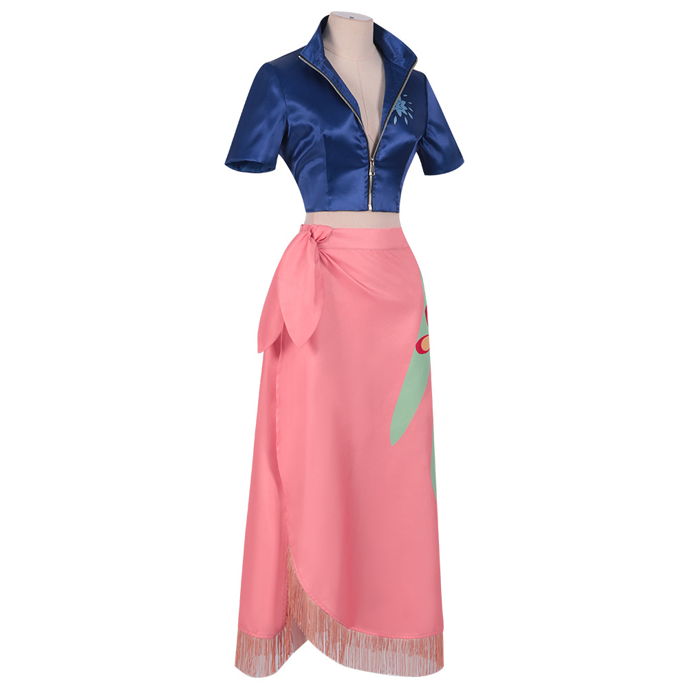 Anime Cosplay Costume Dress Ou - Anime Cosplay Nico Robin ulasan dan harga