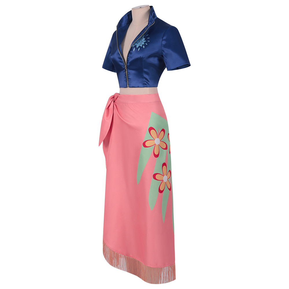 Anime Cosplay Costume Dress Ou - Anime Cosplay Nico Robin ulasan dan harga