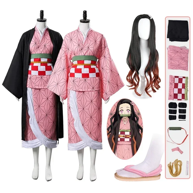 Anime Kamado Nezuko Cosplay Co - Anime Cosplay Toddler ulasan dan harga