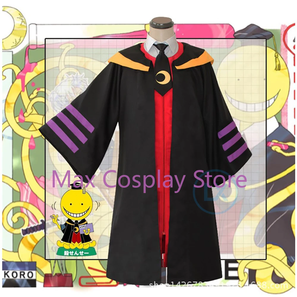 Max Cosplay Costumes Koro Sens - Anime Cosplay With Mask ulasan dan harga