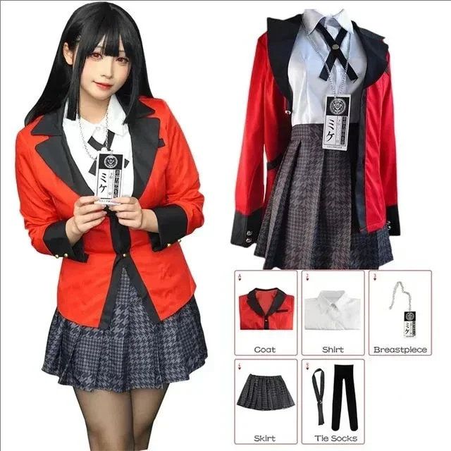 New Anime Kakegurui Cosplay Ja - Anime Cosplay Yumeko ulasan dan harga