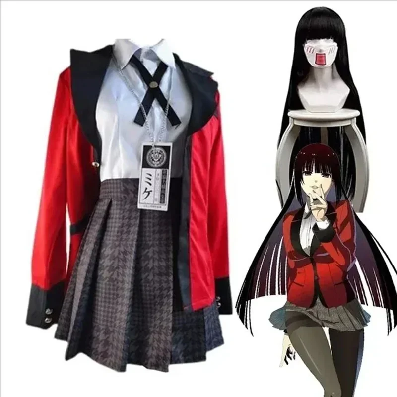 New Anime Kakegurui Cosplay Ja - Anime Cosplay Yumeko ulasan dan harga