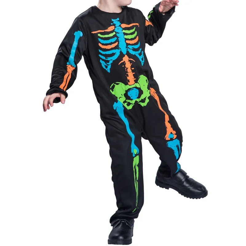 2026 Halloween Rainbow Skeleto - Anime Cosplay Toddler ulasan dan harga