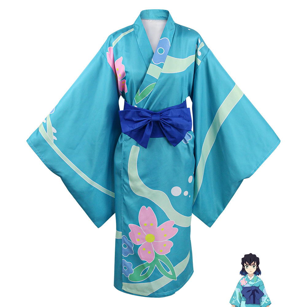 Agatsuma Zenitsu Kimono Anime  - Cosplay Anime Zenitsu ulasan dan harga