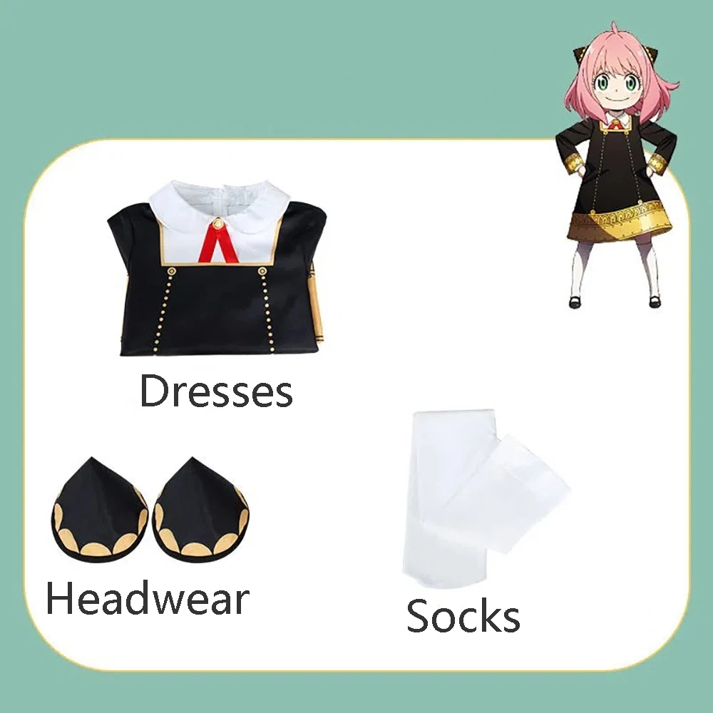 Anime SPY X FAMILY Anya Cospla - Anime Cosplay Toddler ulasan dan harga