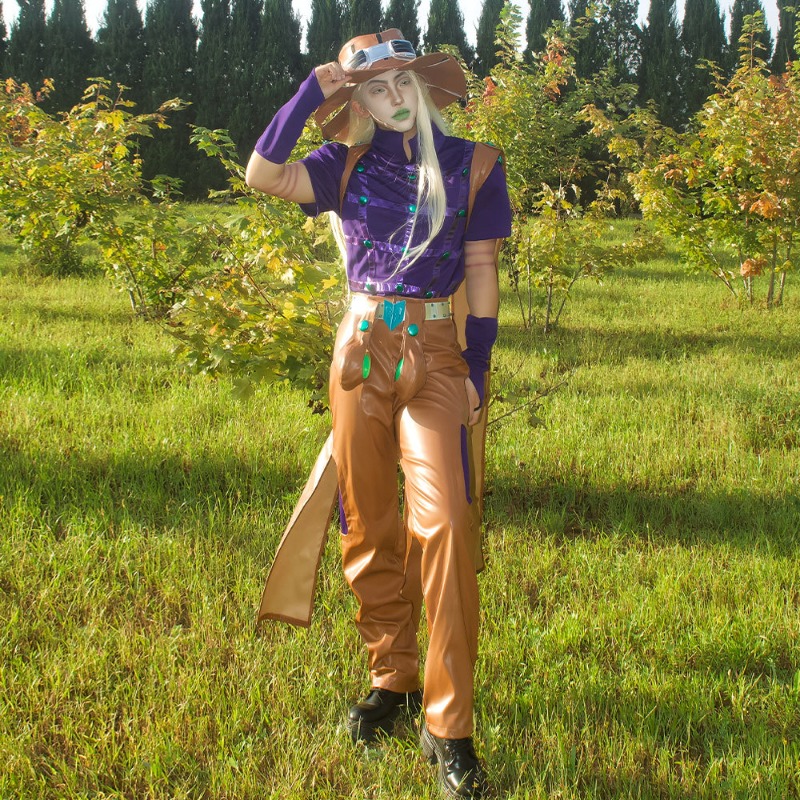 JoJo Bizarre Adventure Gyro Ca - Cosplay Anime Jojo ulasan dan harga