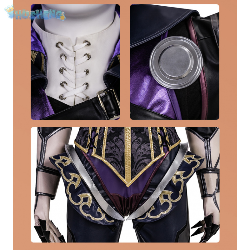 Ash Cosplay Costume Game Apex  - Anime Cosplay With Mask ulasan dan harga