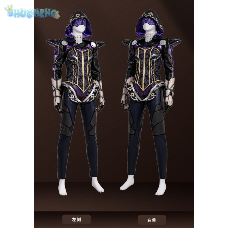 Ash Cosplay Costume Game Apex  - Anime Cosplay With Mask ulasan dan harga