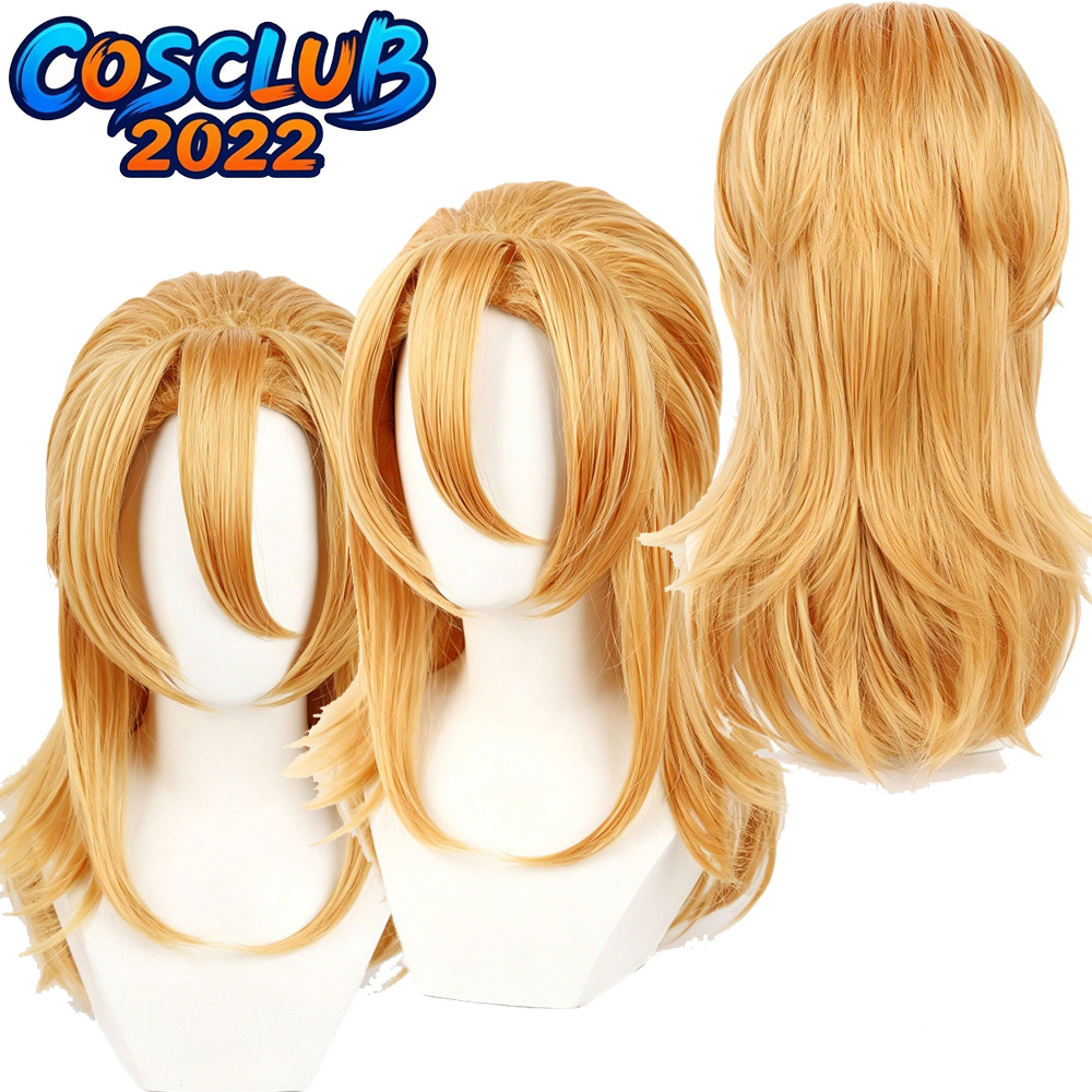 Diego Brando Wigs Cosplay Wig  - Cosplay Anime Jojo ulasan dan harga