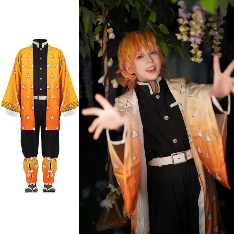 Anime character Agatsuma Zenit - Cosplay Anime Zenitsu ulasan dan harga