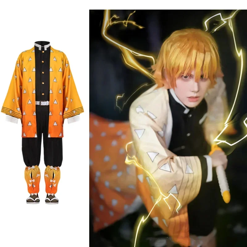 Anime character Agatsuma Zenit - Cosplay Anime Zenitsu ulasan dan harga