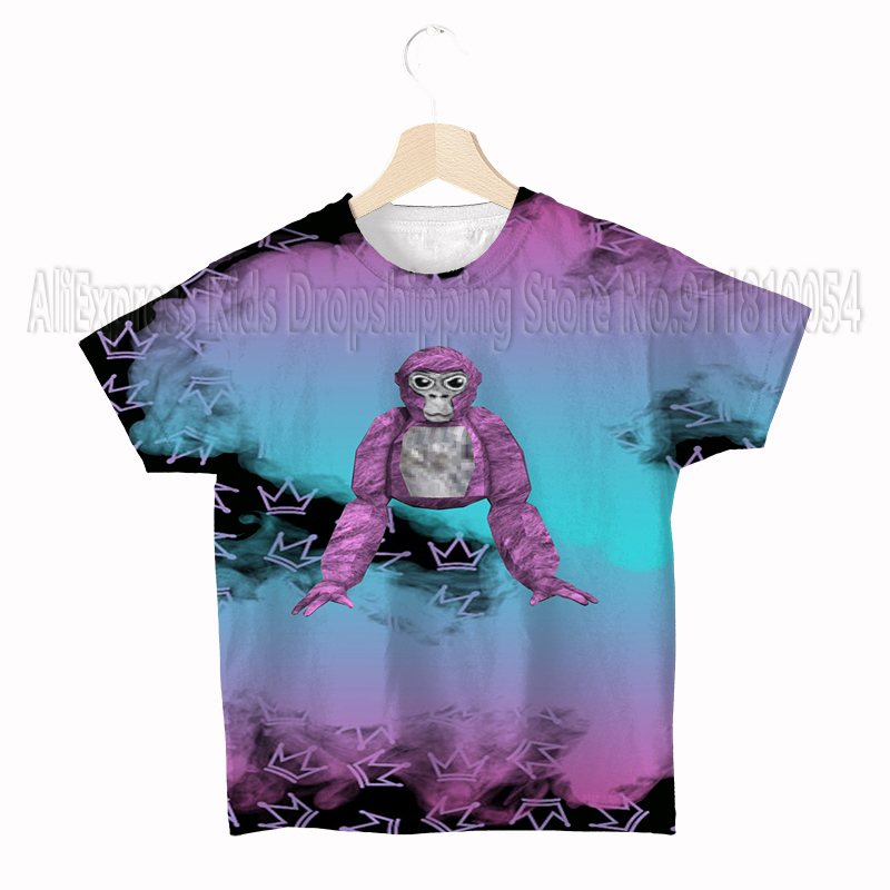 Gorilla Tag Kids T-shirts for  - Anime Cosplay Toddler ulasan dan harga