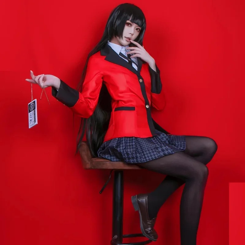 Jabami Yumeko Cosplay Shoes Ka - Anime Cosplay Yumeko ulasan dan harga