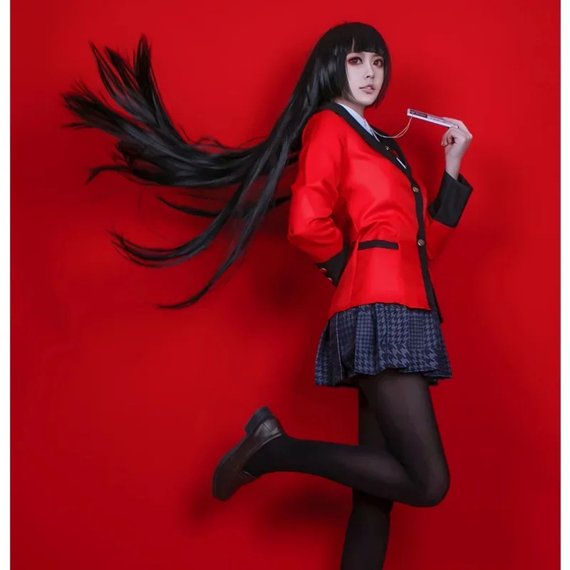Jabami Yumeko Cosplay Shoes Ka - Anime Cosplay Yumeko ulasan dan harga