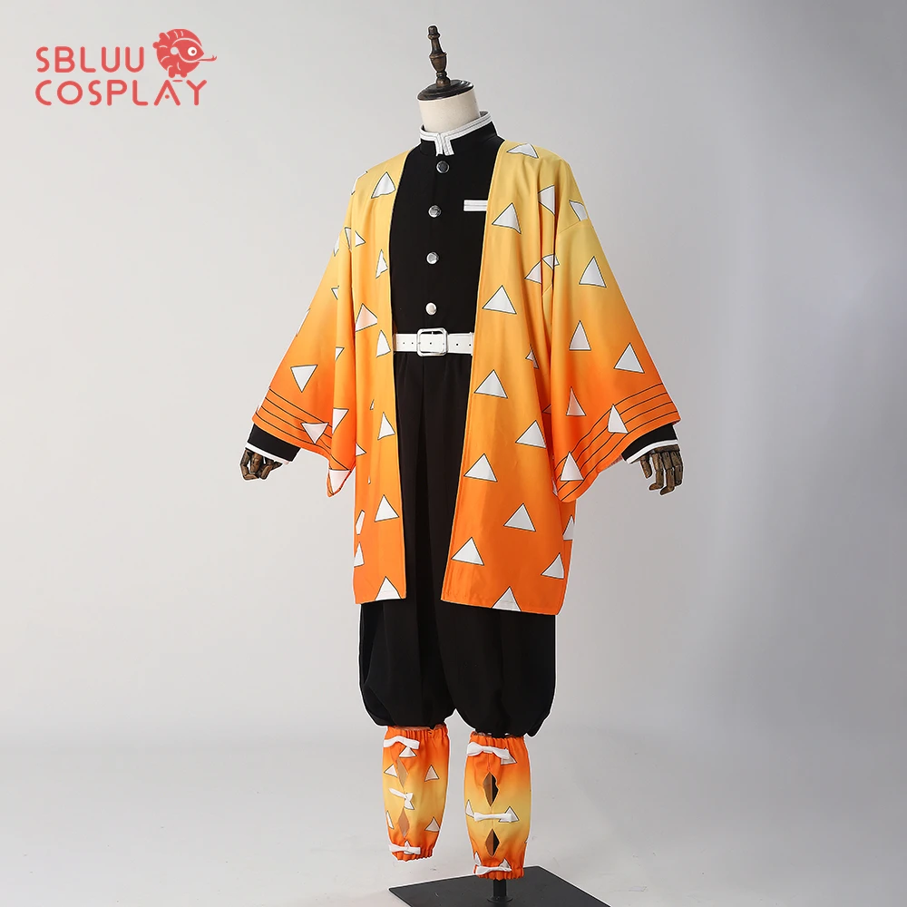 SBluuCosplay Agatsuma Zenitsu  - Cosplay Anime Zenitsu ulasan dan harga