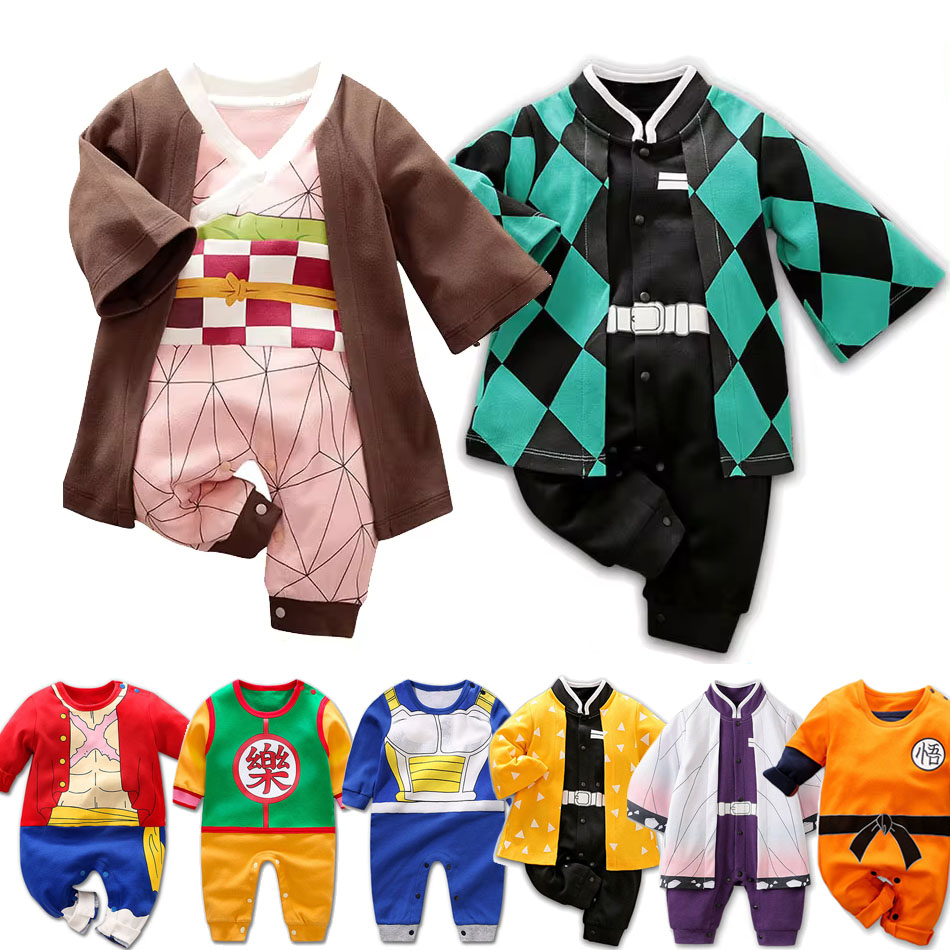0-18 Months Anime Baby Rompers - Anime Cosplay Toddler ulasan dan harga