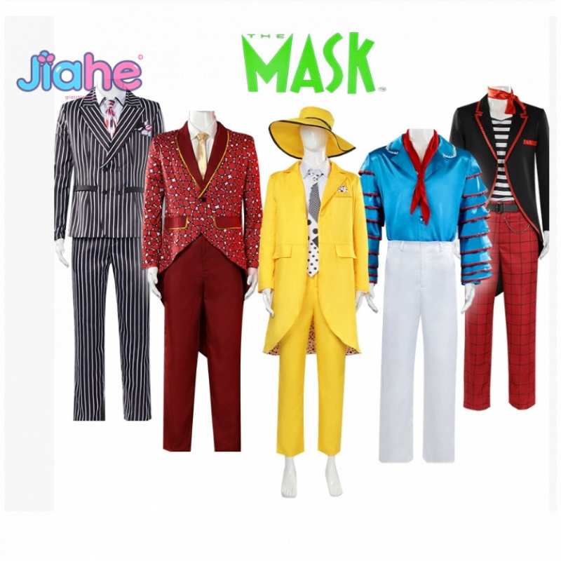 Jim Carrey Stanley Ipkiss Movi - Anime Cosplay With Mask ulasan dan harga