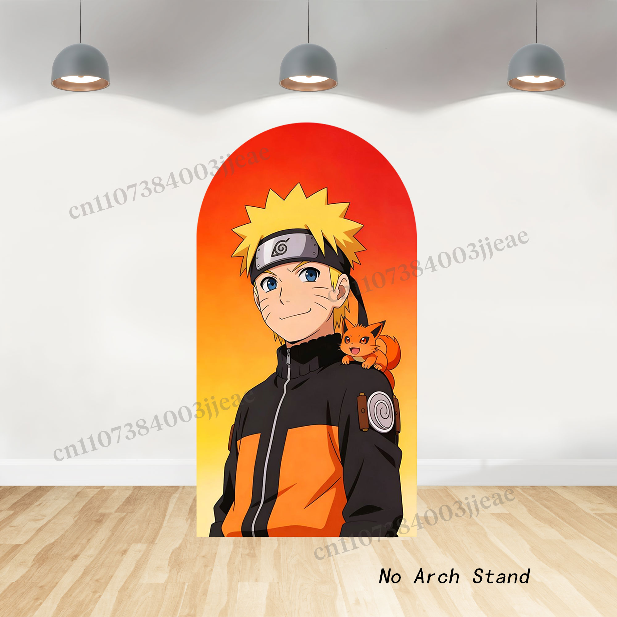 Naruto Arch Backdrop Cover For - Anime Cosplay Easy ulasan dan harga