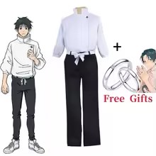 Anime Cosplay Set White Stand  - Anime Cosplay Couple ulasan dan harga
